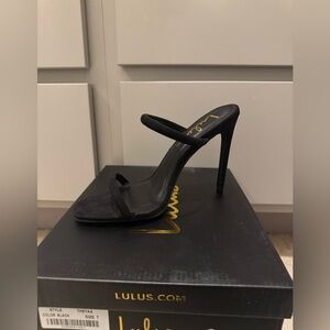 Lulus Classic Black Heels